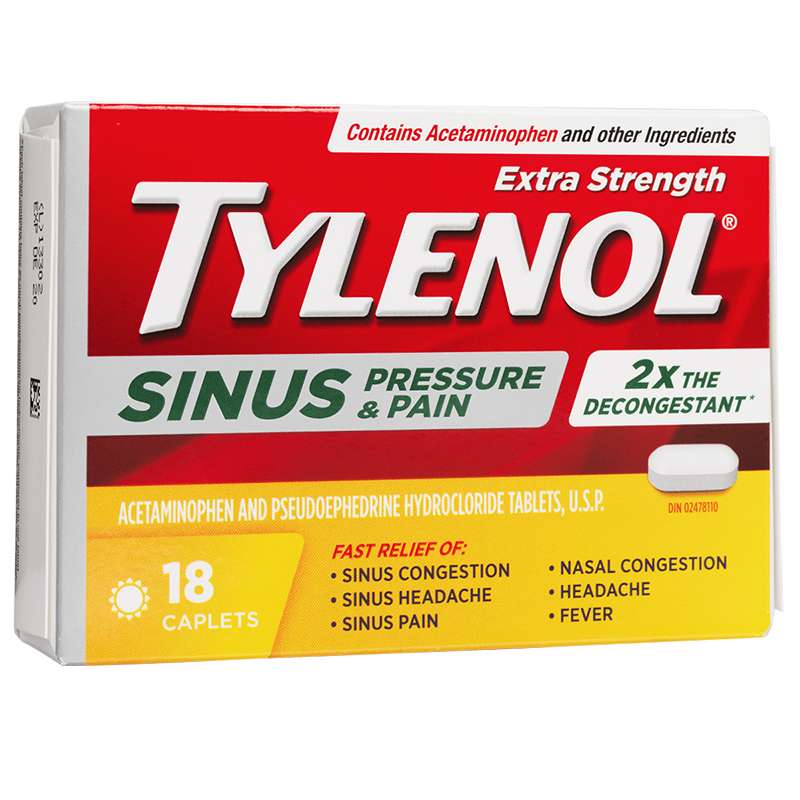 Tylenol Sinus Pressure &  Pain