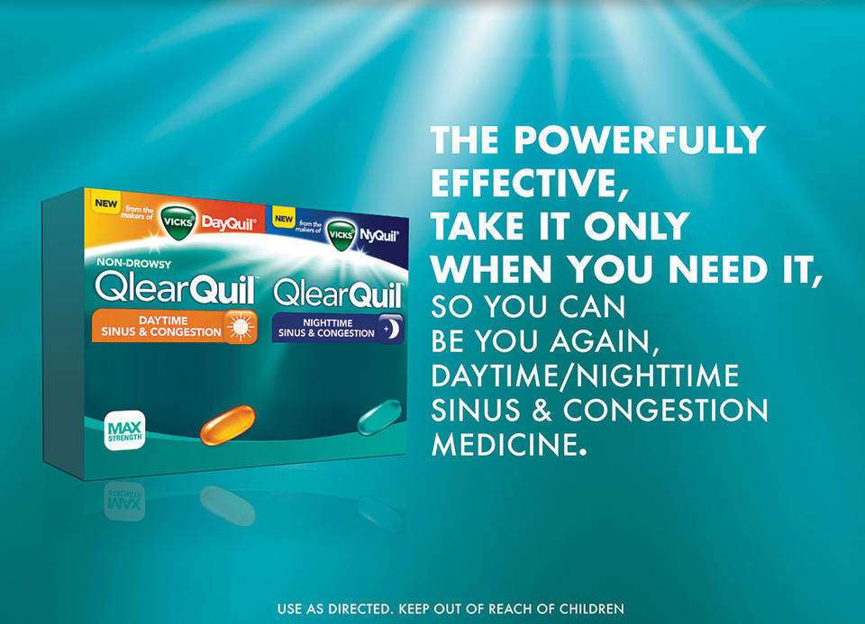 Vicks QlearQuil Day &  Night Cold and Allergy Sinus ...