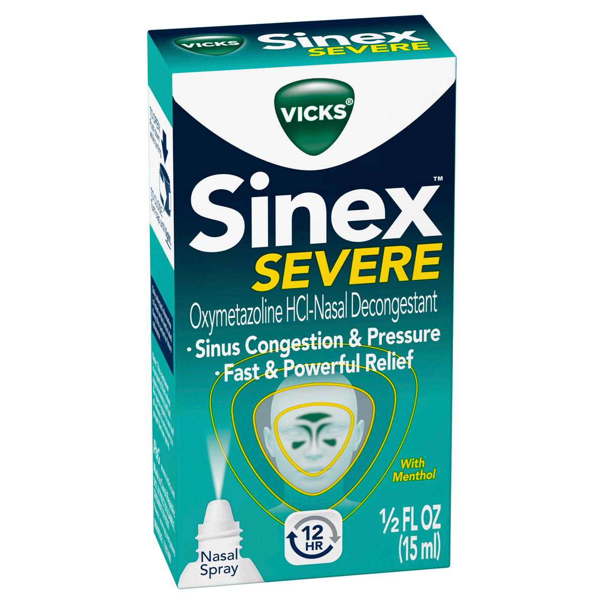 Vicks Sinex Severe Original Nasal Spray Decongestant For Fast Relief ...