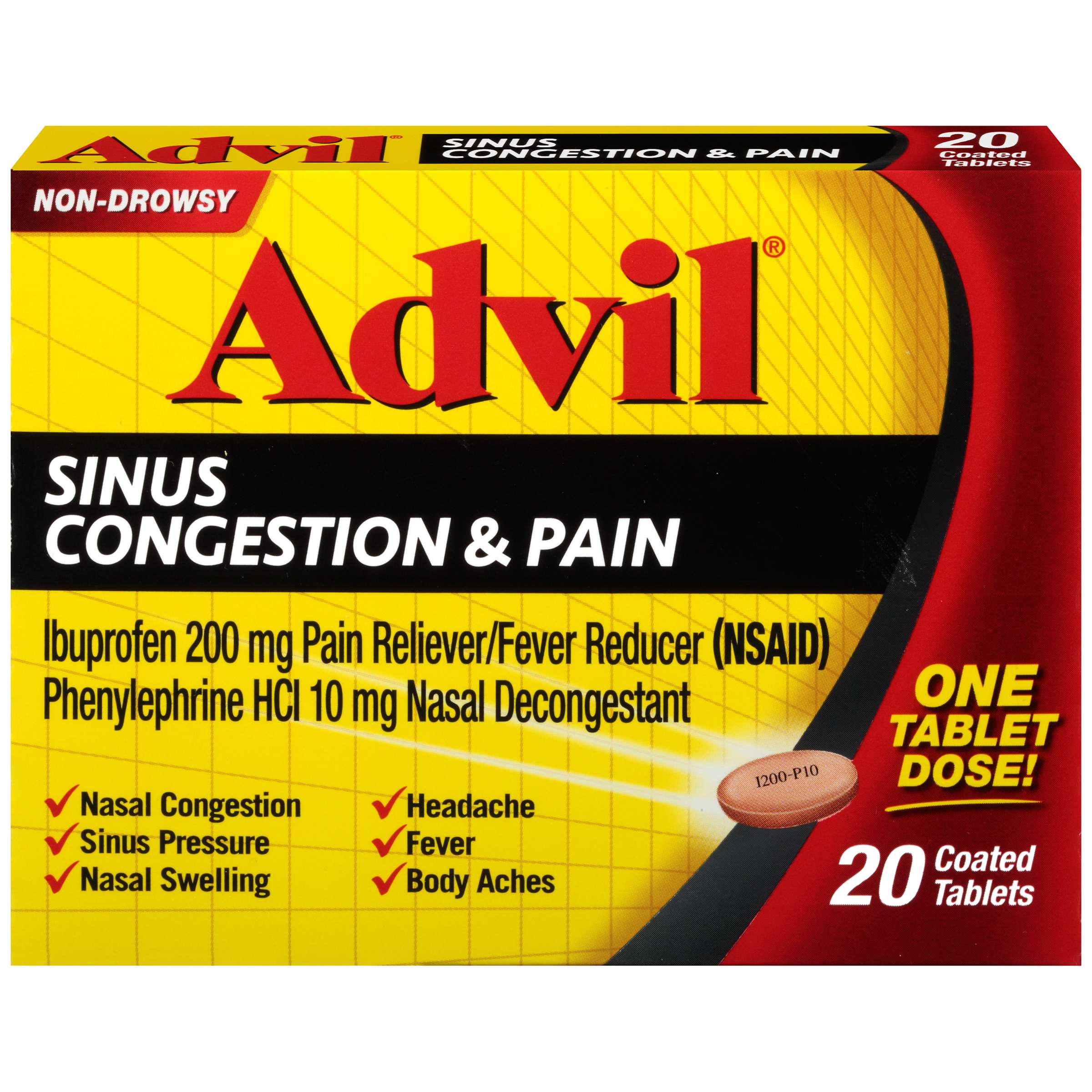 Walmart Brand Advil Cold And Sinus