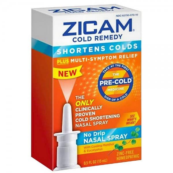 Zicam Cold Remedy No Drip Nasal Spray 0.50 oz
